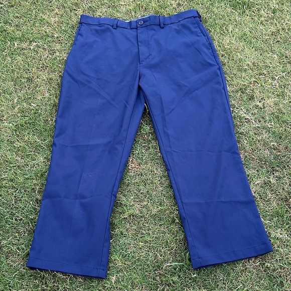 Men's Navy Blue Classic Fit Pants EUC - Picture 1 of 8